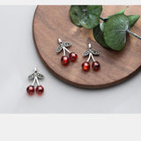 925 Silver Double Round Beads Dangle Charms Women Bracelet Bangle Necklace