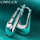 925 Silver Battleax Earrings Women Wedding Charm Jewelry