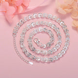 925 Silver Love Jewelry Set for Women Wedding Gift