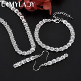 925 Silver Love Jewelry Set for Women Wedding Gift