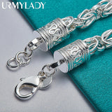 925 Silver Retro Dragon Bracelet Wedding Engagement Jewelry