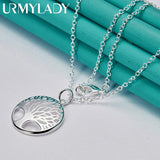 Tree of Life Pendant Necklace in 925 Silver