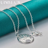 Tree of Life Pendant Necklace in 925 Silver