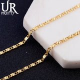 925 Silver 2MM 16-30 Inch Chain Necklace Gift