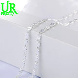 925 Silver 2MM 16-30 Inch Chain Necklace Gift