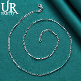 925 Silver 4mm Necklace 16-30 Inch for Wedding Engagement