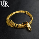 925 Silver Bracelet 5MM 8 Inch Chain Bracelet for Wedding Gift