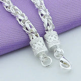 925 Silver Dragon Head Chain Bracelet Wedding Party Charm Jewelry