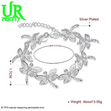 925 Silver Dragonfly Chain Bracelet Party Jewelry