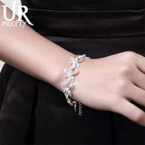 925 Silver Dragonfly Chain Bracelet Party Jewelry