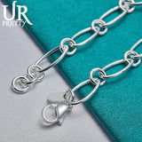 925 Silver Love Heart Multi-Circle Bracelet For Party Wedding