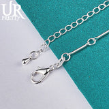 925 Sterling Silver Seven Dolphins Chain Bracelet Wedding Engagement Party Charm
