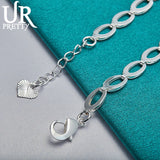 925 Silver Tree Chain Bracelet Wedding Party Jewelry
