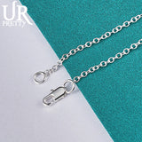 925 Silver Stethoscope Chain Bracelet Engagement Wedding