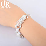925 Silver Chinese Dragon Chain Bracelet for Men Jewelry Gift