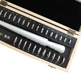 Ring Sizer Set Metal Ring Mandrel Steel Ring Gauge Kit Jewelry Making Tool