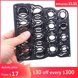 US Ring Card Measuring Finger Size - American Standard Tape Diameter