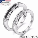 Silver Paired Wedding Rings for Men and Women
