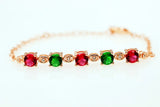 US Crystal Bracelet for Women Wedding Gift BR007