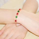 US Crystal Bracelet for Women Wedding Gift BR007