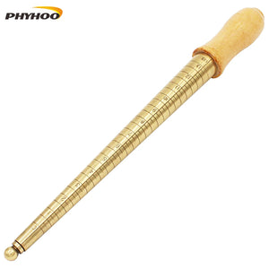 US Size 0-13 Copper Ring Mandrel Sizer Kit Jewelry Making Tools Metal Measure