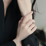 US Size 7 Women Green Opals Rings Copper Ring Party Jewelry Creative