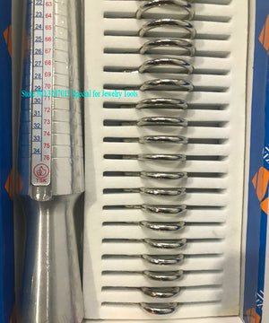 US Size to European Size Ring Sizer Tool for Jewelry