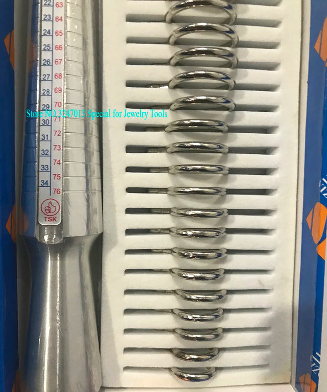 US Size to European Size Ring Sizer Tool for Jewelry