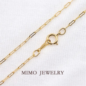 14K Filled Cloud Chain Necklace, Bath Wear