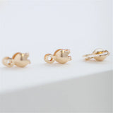 14K Filled Double Ear Side Buckle DIY Accessories