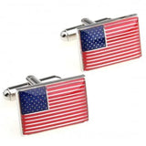 American Flag Cufflink Cuff Link 4 Pairs