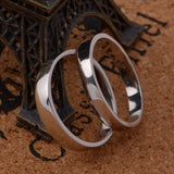 Silver Female Couple Wedding Rings Set J019