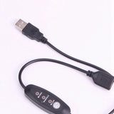 USB Temperature Controller Heater Thermostat 3-Speed Adjustable