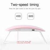 Mini UV Resin Curing Lamp 6W USB Charge Portable UV Dryer