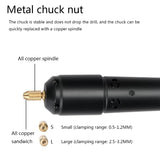 USB Mini Electric Drill DC 5V Hand Drill for Circuit Board Acrylic Film