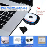 USB Rechargeable Light for LED Knit Beanie Hat, 4 Pieces