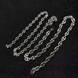 8mm 10MM Stainless Steel Chain Necklace For Men Women