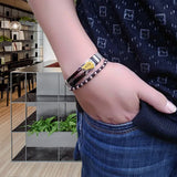 Stainless Steel Guitar Mesh Bracelet Strap Gold Bangle