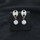 Coffee Bean Nose Necklace Earrings Set