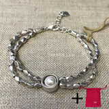 USL3 Autumn Winter Hat Logo 925 Silver Bracelet Jewelry
