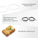 USPS Engraving Braided Bracelets for Couples Women Men