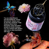 High Transparency UV DIP Resin Crystal Flower Crafts Liquid