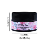 High Transparency UV DIP Resin Crystal Flower Crafts Liquid