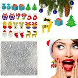 Christmas Elk Silicone Resin Mold for Jewelry Making
