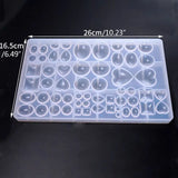 UV Epoxy Resin Pendant Mold for DIY Jewelry Making