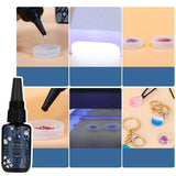 UV Epoxy Resin Glue 250g for DIY Jewelry Handicrafts
