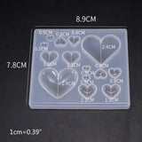 UV Resin Crafts DIY Crystal Epoxy Mold Silicone Molds