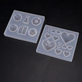 UV Resin Crafts DIY Crystal Epoxy Mold Silicone Molds