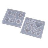 UV Resin Crafts DIY Crystal Epoxy Mold Silicone Molds
