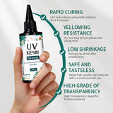 UV Resin Glue 1000g Epoxy Resin and UV Lamp